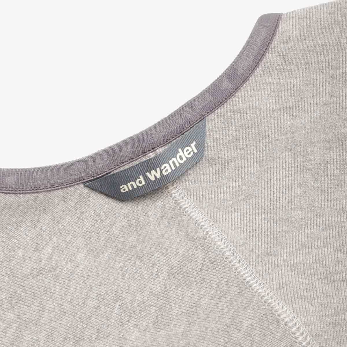 And Wander Sweat Cardigan