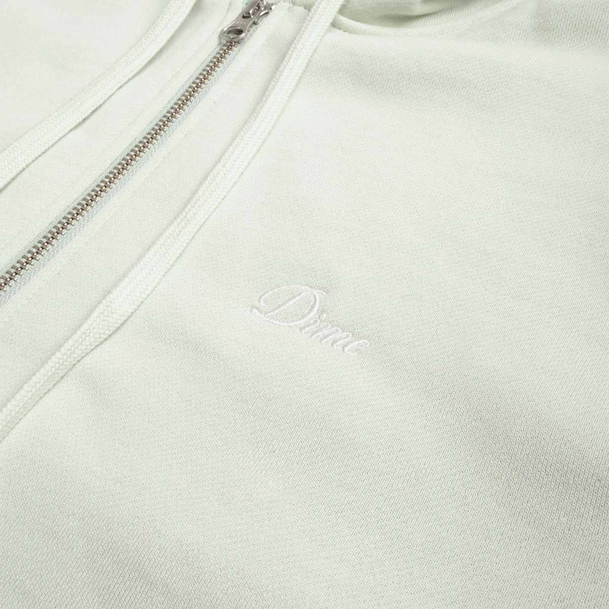 Dime Cursive Small Logo Zip Hoodie