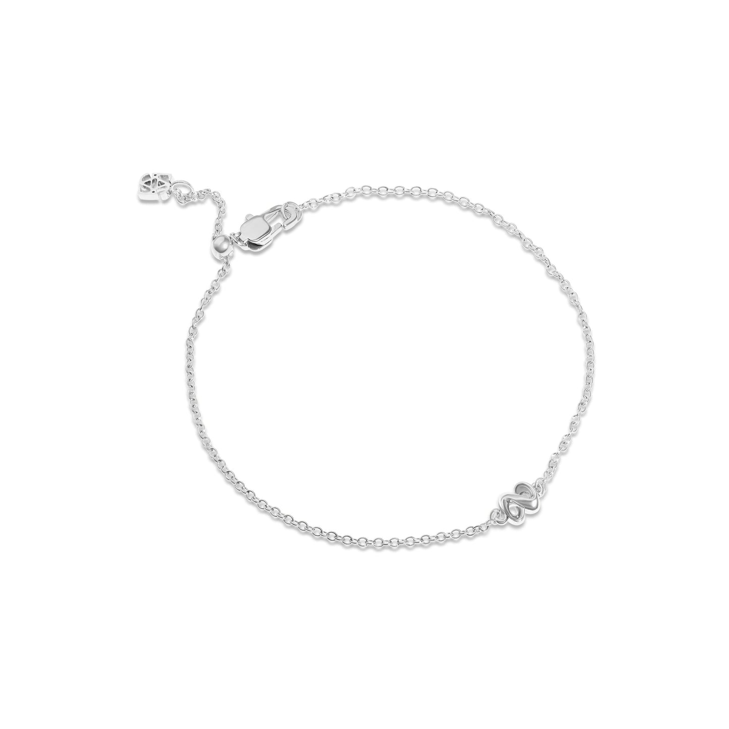 Made Mine Infinity Bracelet (Silver)
