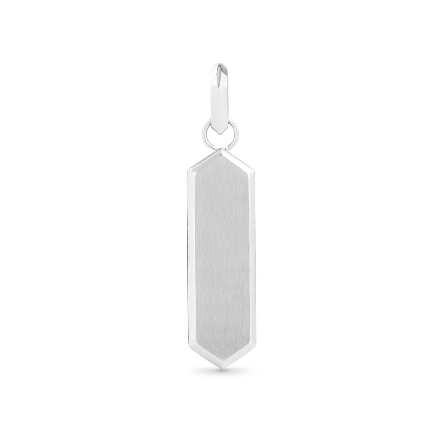 Intersection Tag Pendant (Silver)