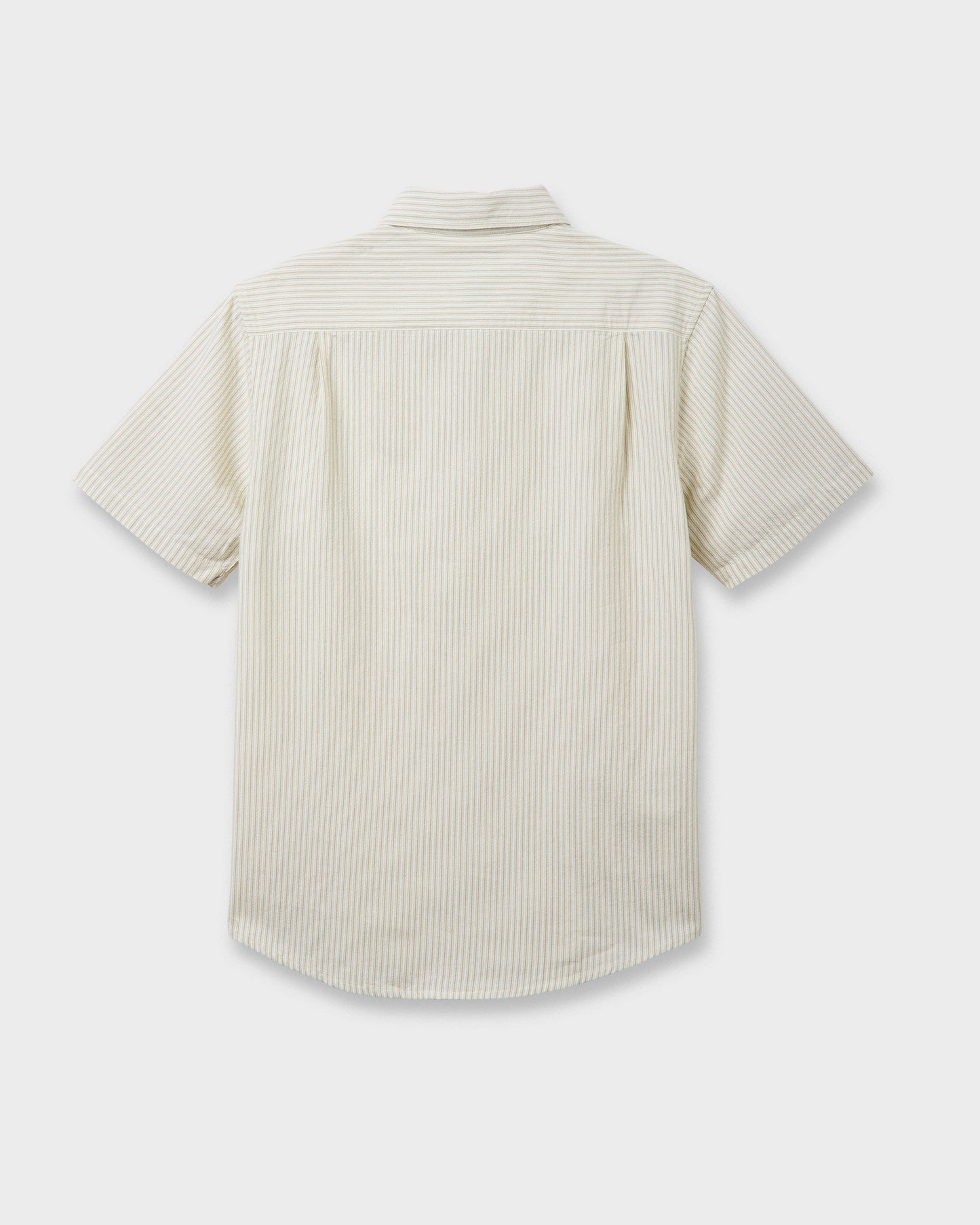 Oxford Stripe Classic Short Sleeve Shirt - Moonstruck