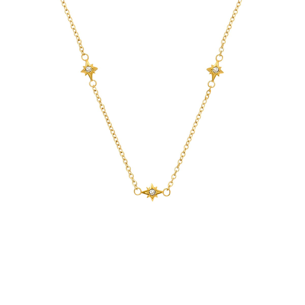 Pale Pink Opal Cushion Necklace & Earrings Set (Gold)