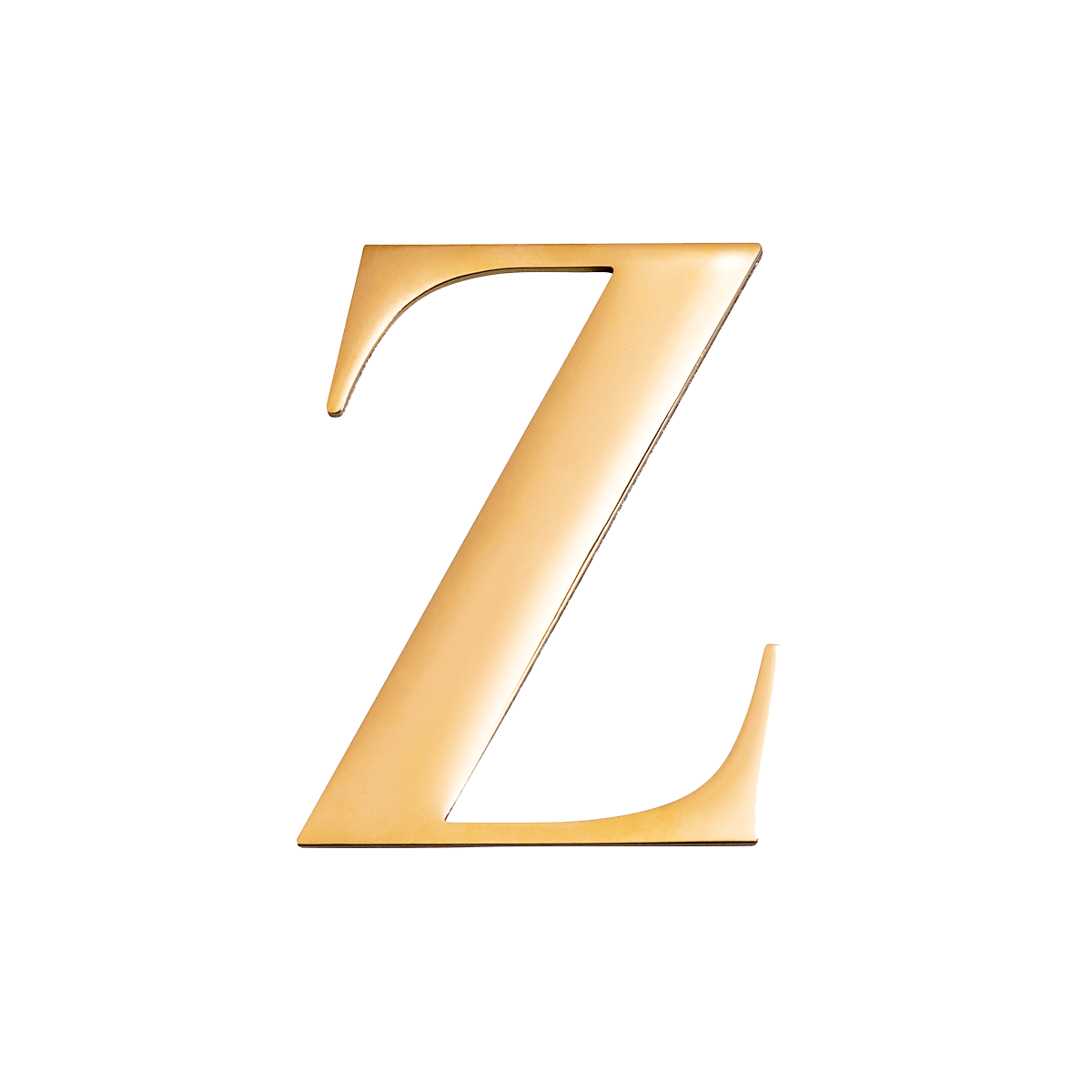 Metal Letter Pins (Gold)