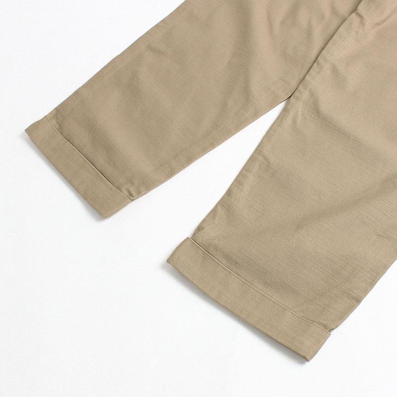 Gramicci Back Satin Tuck Tapered Pant