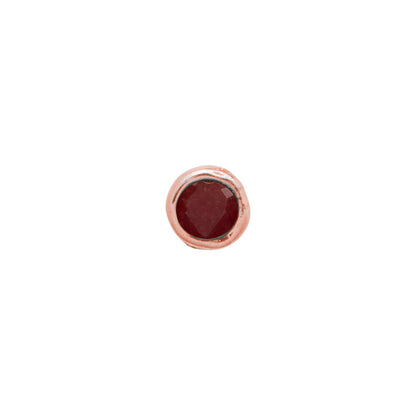 Made Mine Charms - Round Birthstone Charms (Rose Gold)