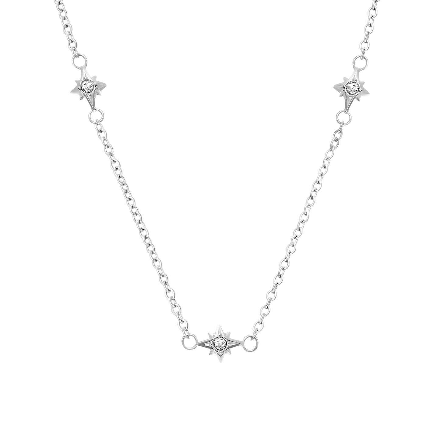 Padlock Necklace (Silver)