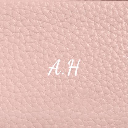 Leather Card Holder (Blush Nude)