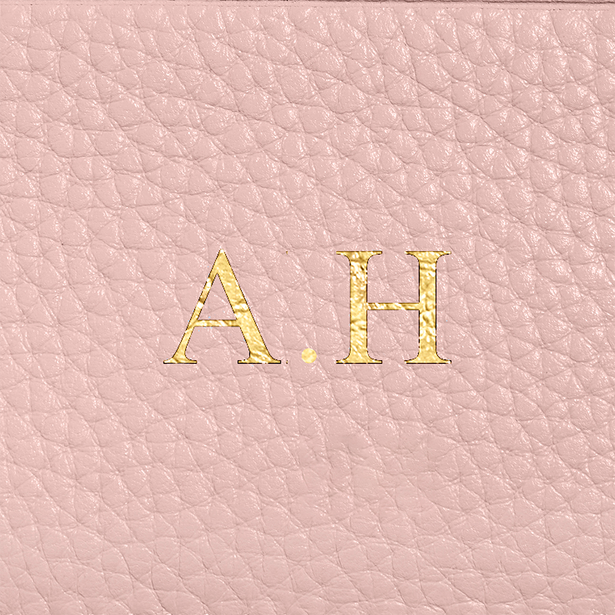 Small Leather Jewellery Box (Blush Nude)