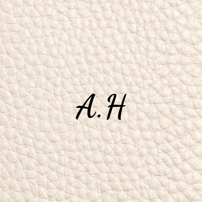Leather Clutch Pouch (Ivory)