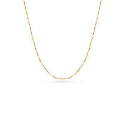 Entwine Initial Necklace (Gold)