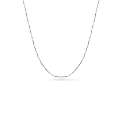 Layering Fine Chain Necklace (Silver)