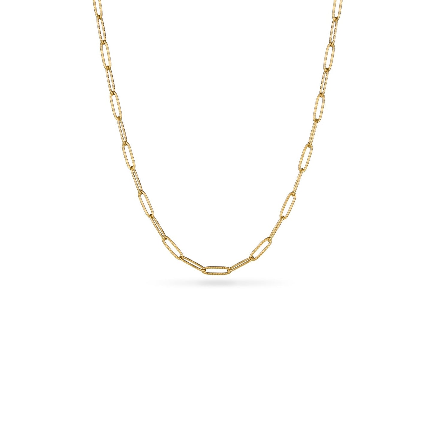 Floating Charm Heart Locket Necklace (Gold)