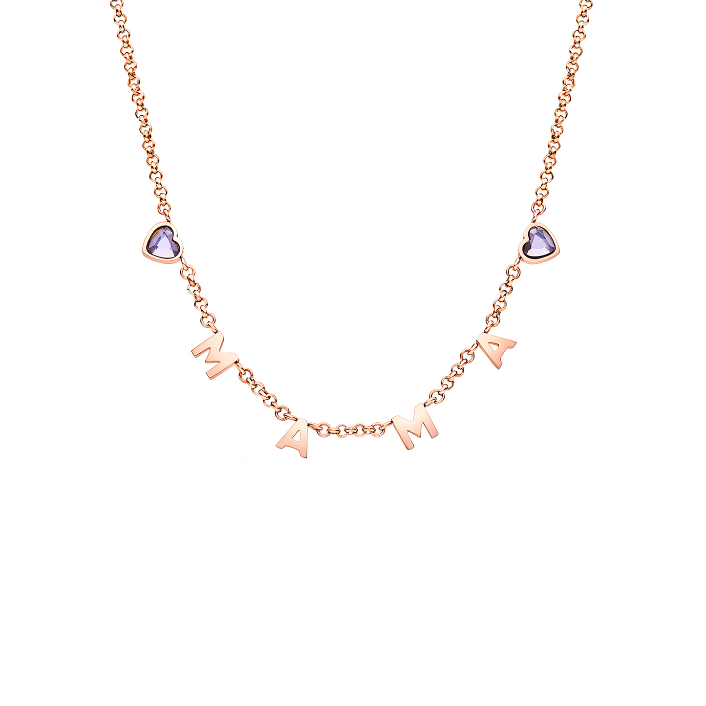 Made Mine Name Necklace - Rose Gold