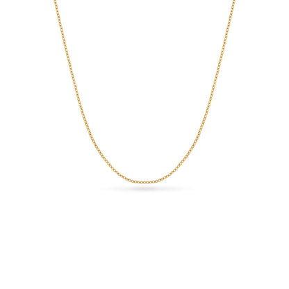 Floating Charm Cushion Locket Necklace (Gold)