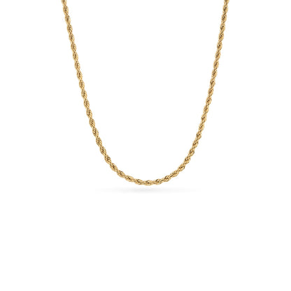 Coin Fingerprint Necklace (Gold)