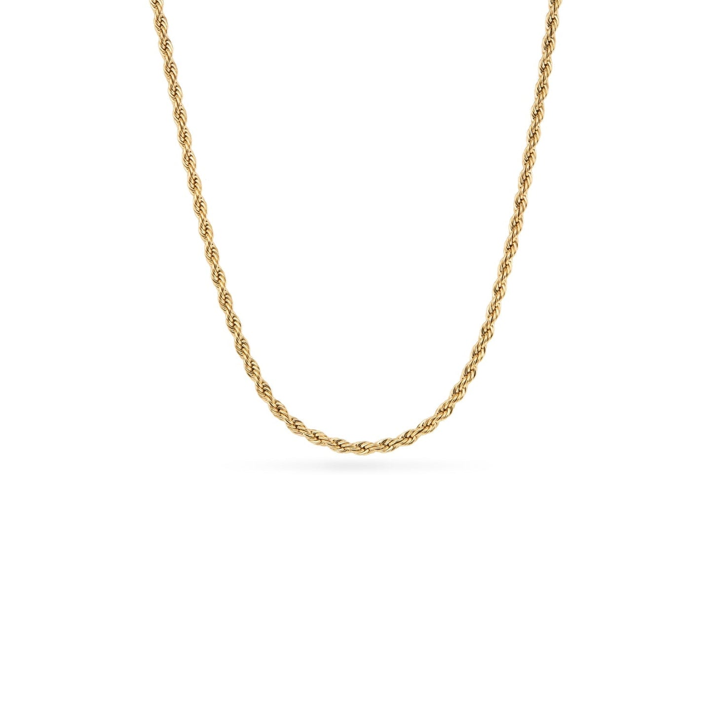 Mother of Pearl Cushion Necklace (Gold)