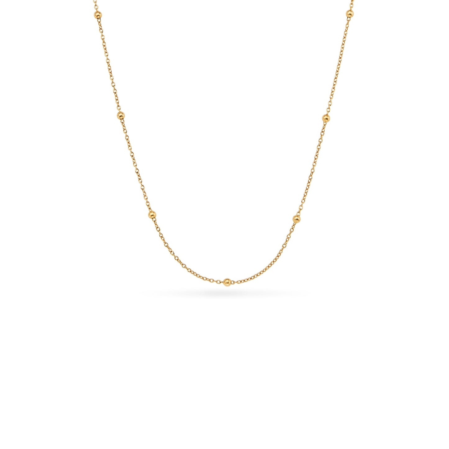Ocean Charms Seahorse Necklace (Gold)
