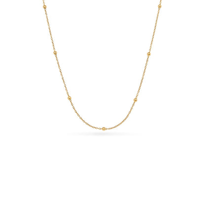 Ocean Cluster Pendant Necklace (Gold)