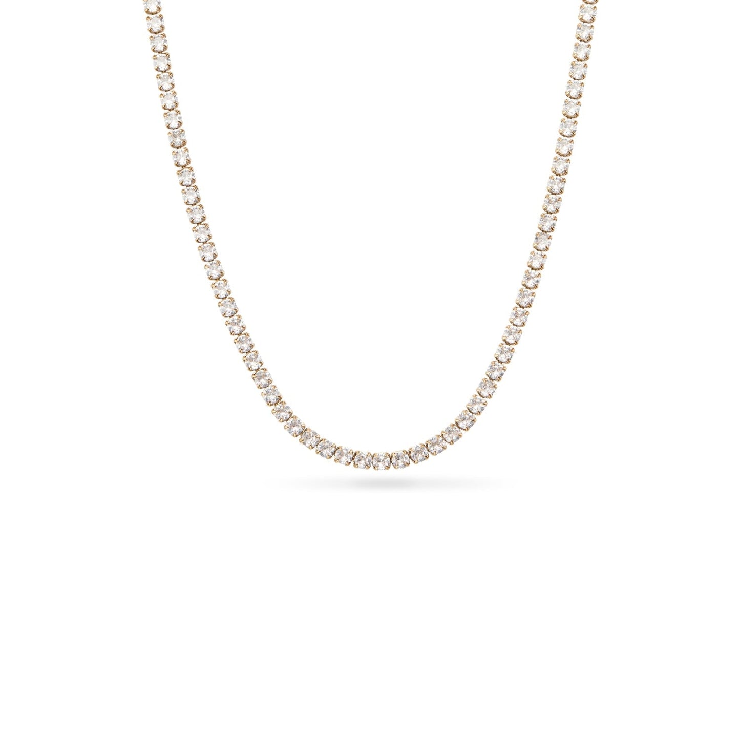 Green Quartz Heart Necklace & Huggie Set (Gold)
