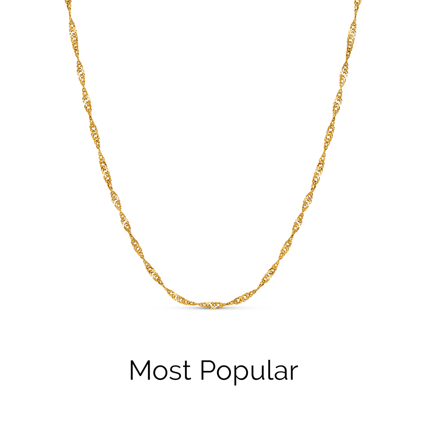 Mother of Pearl Cushion Necklace (Gold)