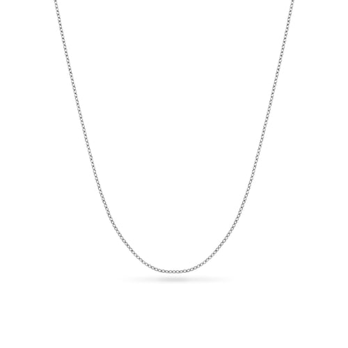 Layering Fine Chain Necklace (Silver)
