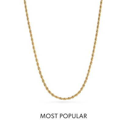 Ocean Pendant Necklace (Gold)