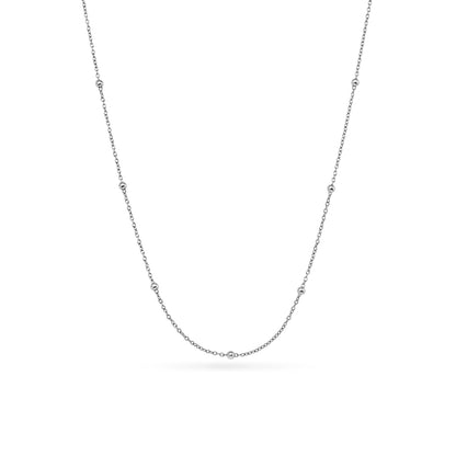Cursive Name Necklace (Silver)