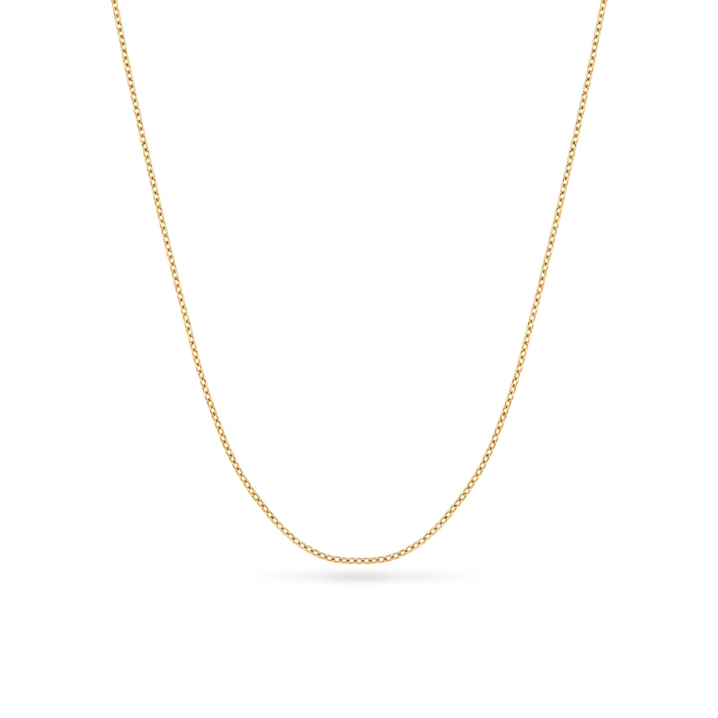 Coin Fingerprint Necklace (Gold)
