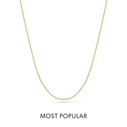 Fine Chain Necklace (Gold)