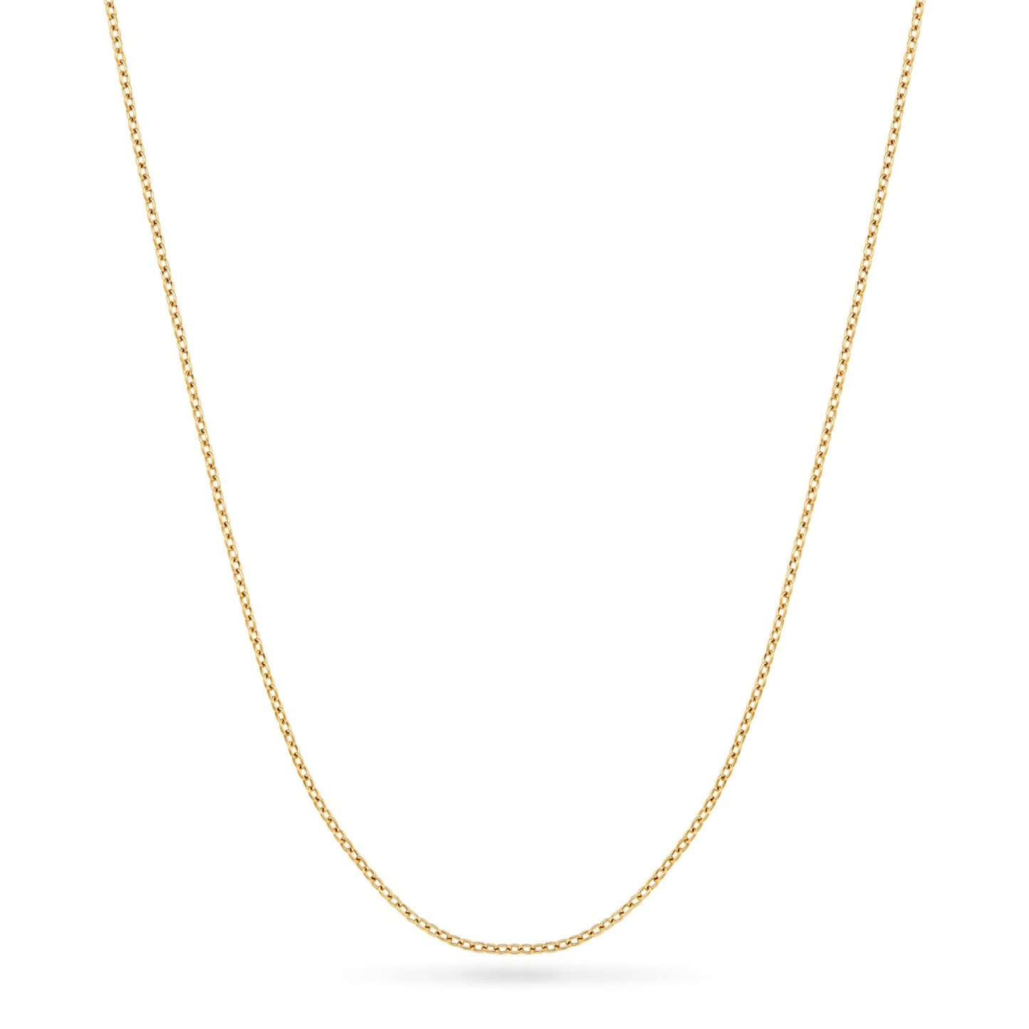 Fingerprint Written In The Stars Tag Necklace (Gold)