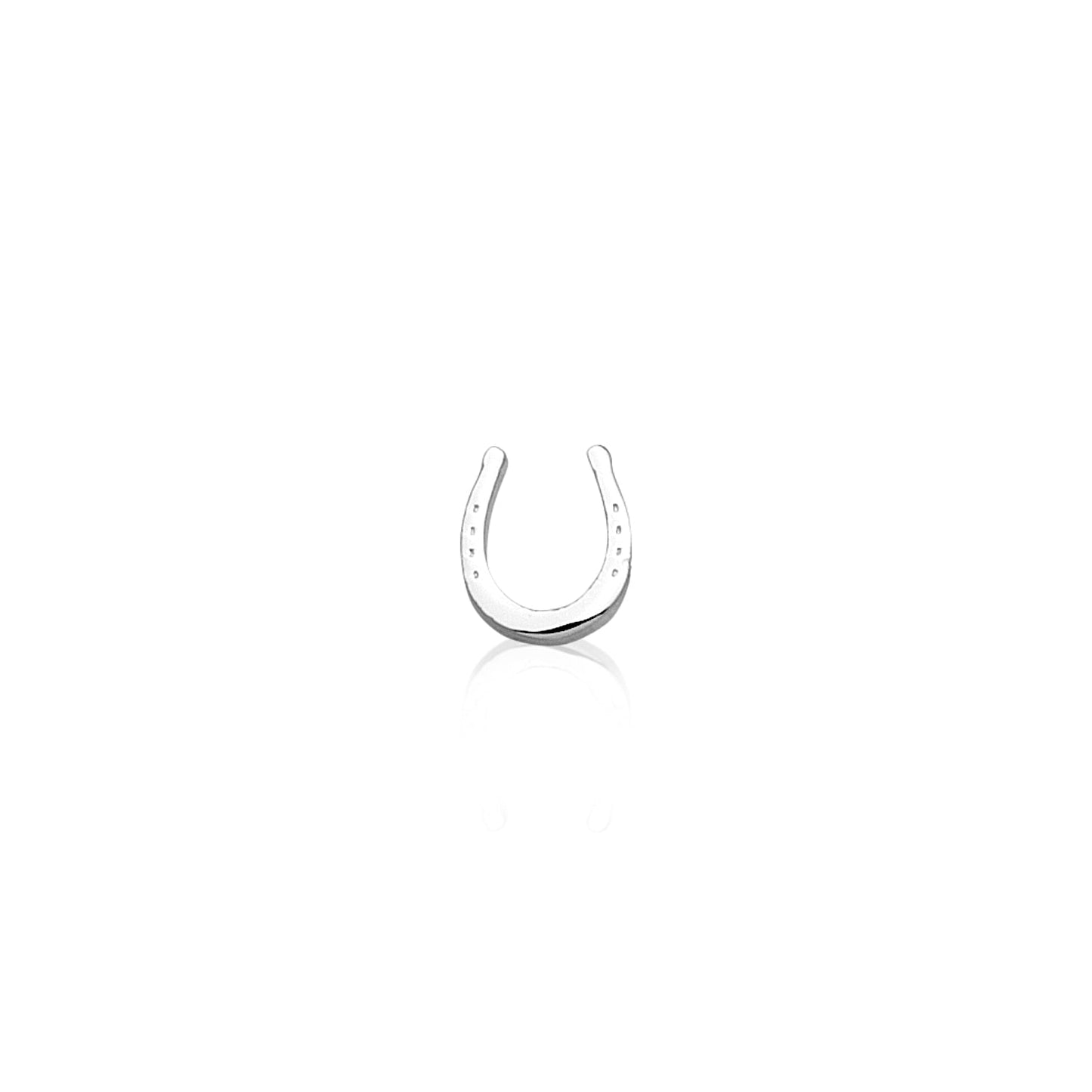 Made Mine Charms - Horseshoe Charm (Silver)
