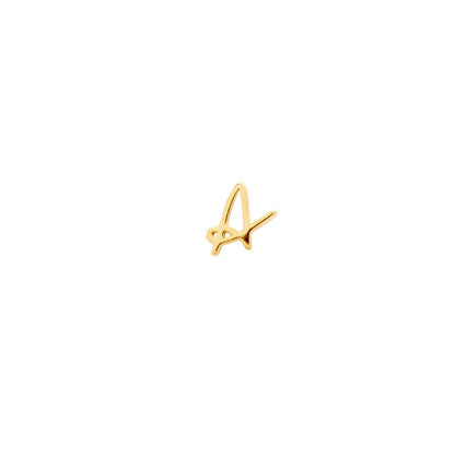 Made Mine Script Letter Bracelet (Gold) - JJ
