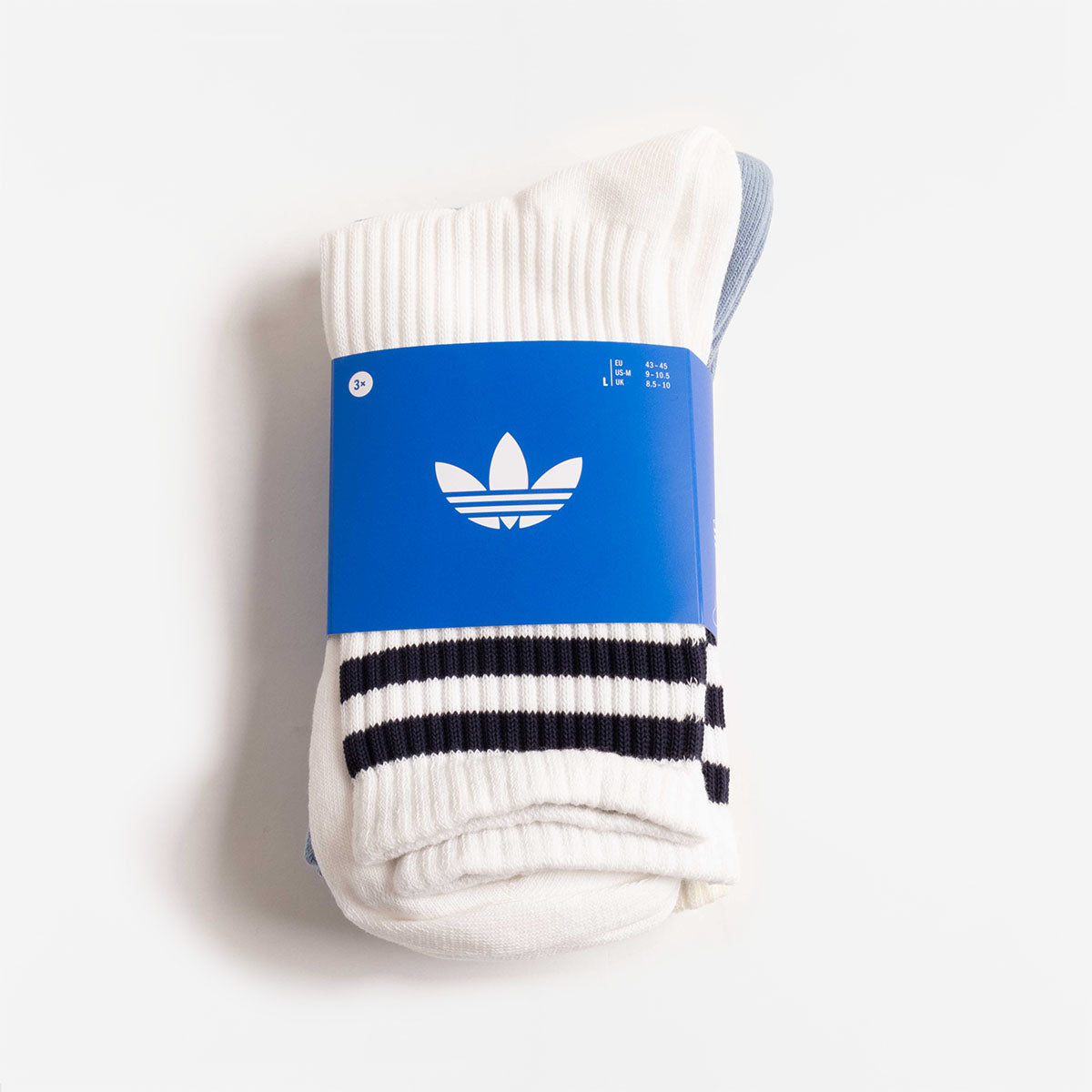 Adidas Originals 3-Stripes Crew Socks 3 Pairs