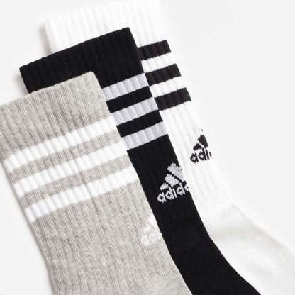 Adidas Originals 3-Stripes Cushioned Crew Socks 3 Pairs