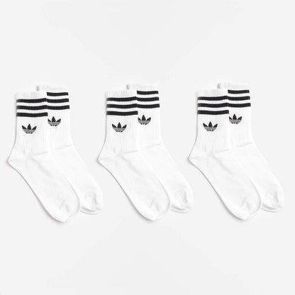Adidas Originals 3-Stripes Crew Socks 3 Pairs
