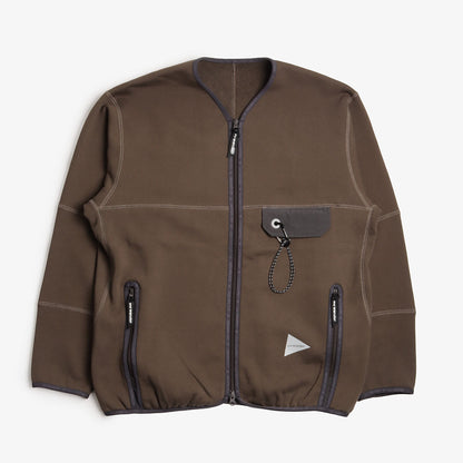 And Wander Sweat Cardigan