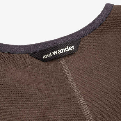 And Wander Sweat Cardigan