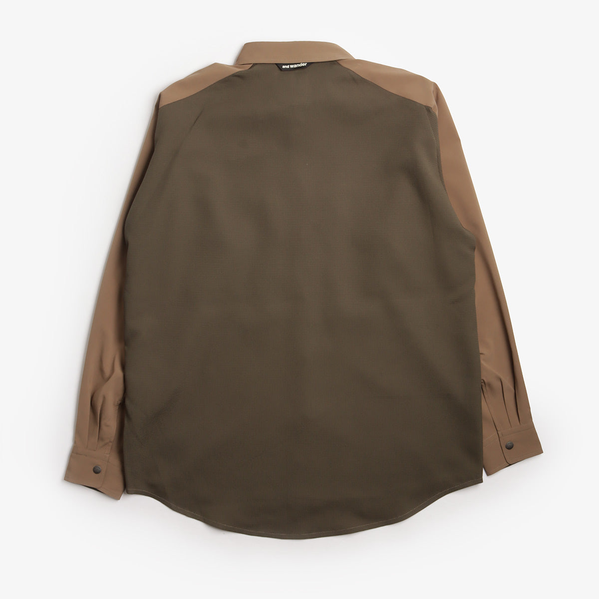 And Wander Tech Long Sleeve Shirt