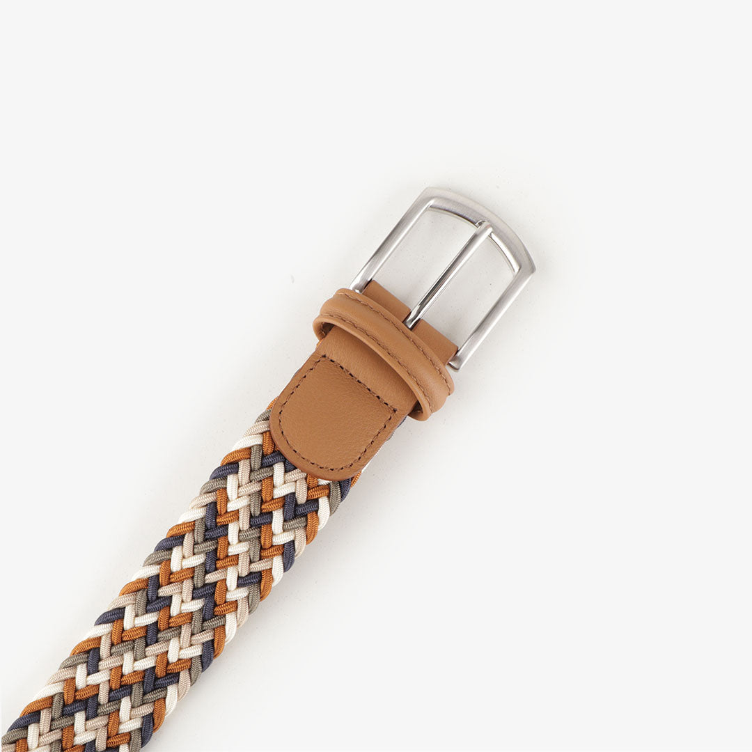 Anderson's Classic Multi Colour Elastic Woven Belt