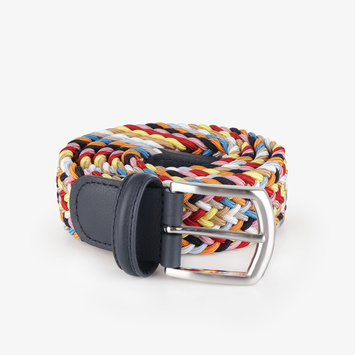 Anderson's Classic Multi Colour Elastic Woven Belt
