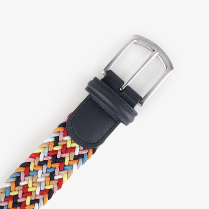 Anderson's Classic Multi Colour Elastic Woven Belt