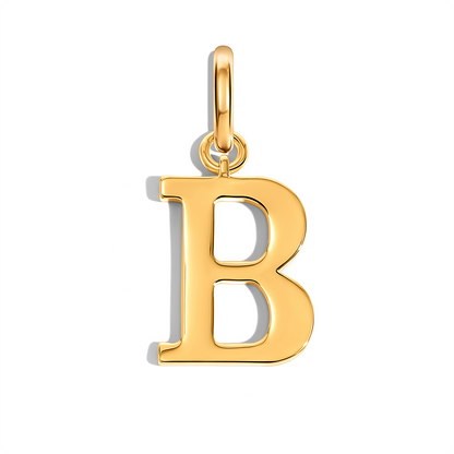 Large Didot Initial Accessories Charm (Gold)