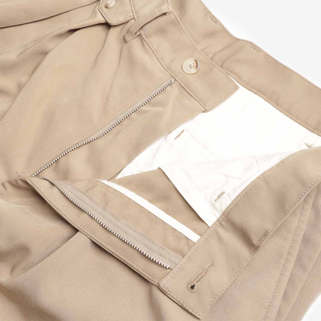 Beams Plus 2 Pleats PE Twill Pant