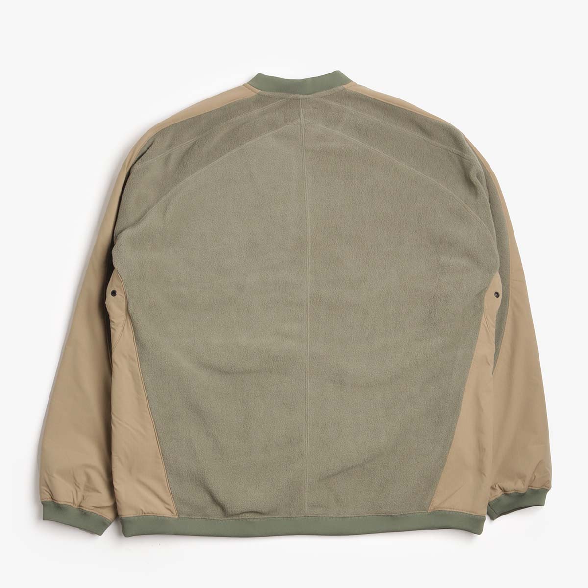 Beams Plus Military Athletic Half Zip Fleece Sweatshirt