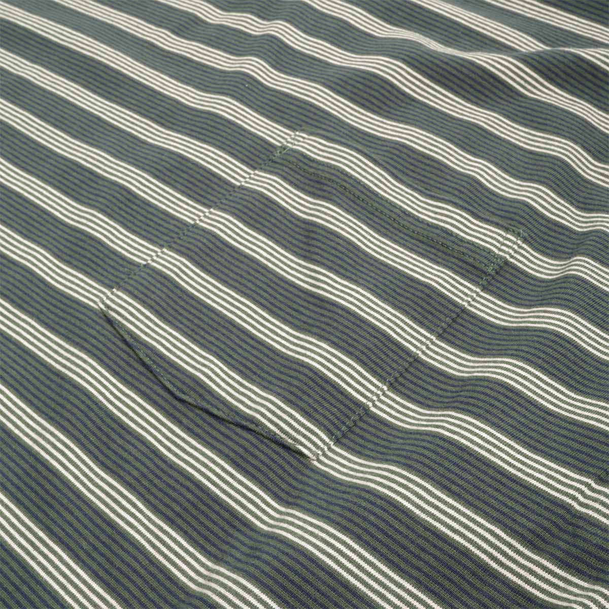 Beams Plus Pin Stripe Pocket T-Shirt