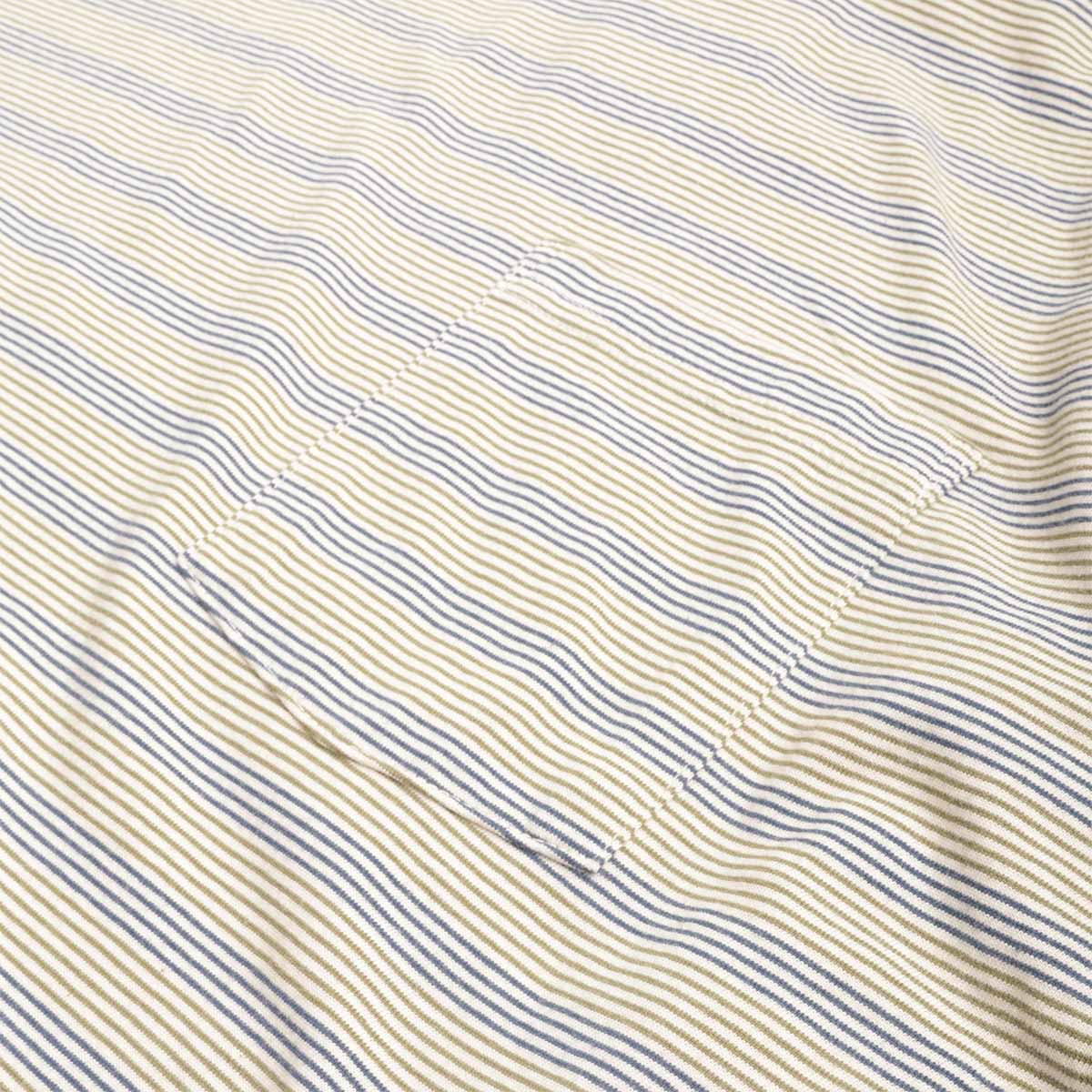 Beams Plus Pin Stripe Pocket T-Shirt