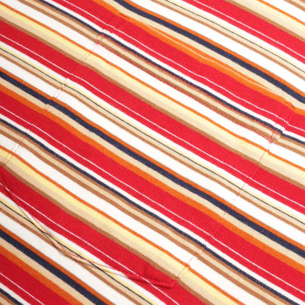 Beams Plus Multi Stripe Pocket T-Shirt