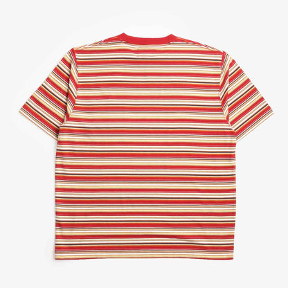 Beams Plus Multi Stripe Pocket T-Shirt