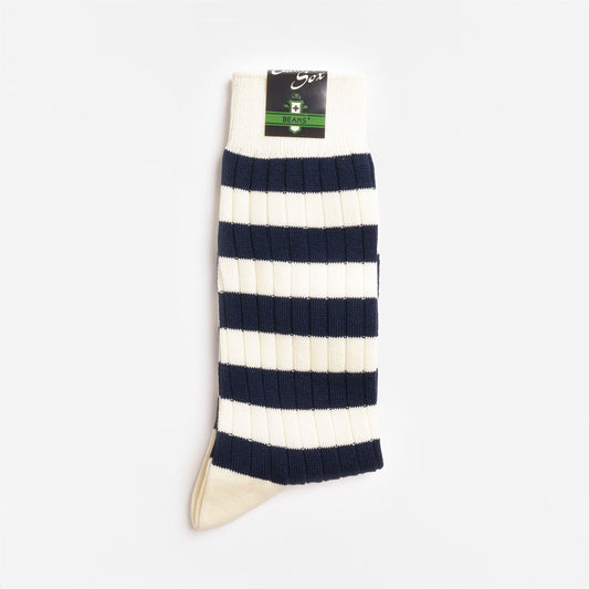 Beams Plus Rib Border Socks