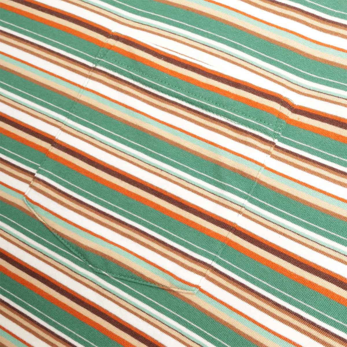Beams Plus Multi Stripe Pocket T-Shirt